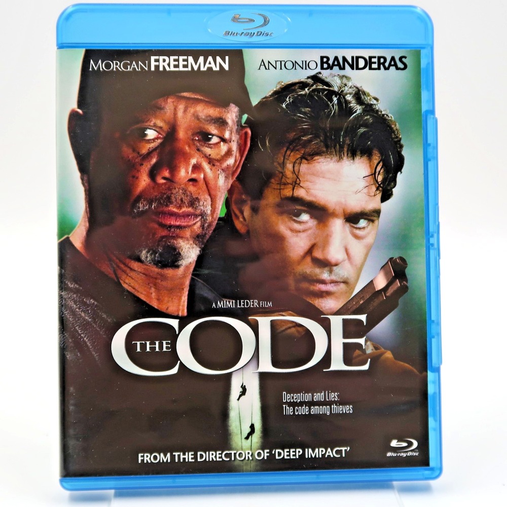 The Code Blu-ray 2009 Morgan Freeman Antonio Banderas Heist Action Thriller